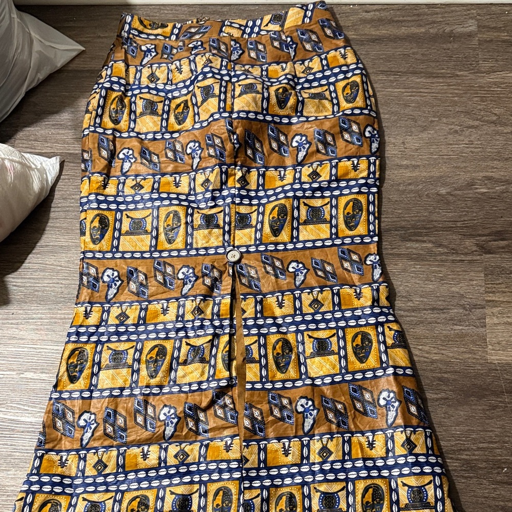 Colorful Patterned Skirt